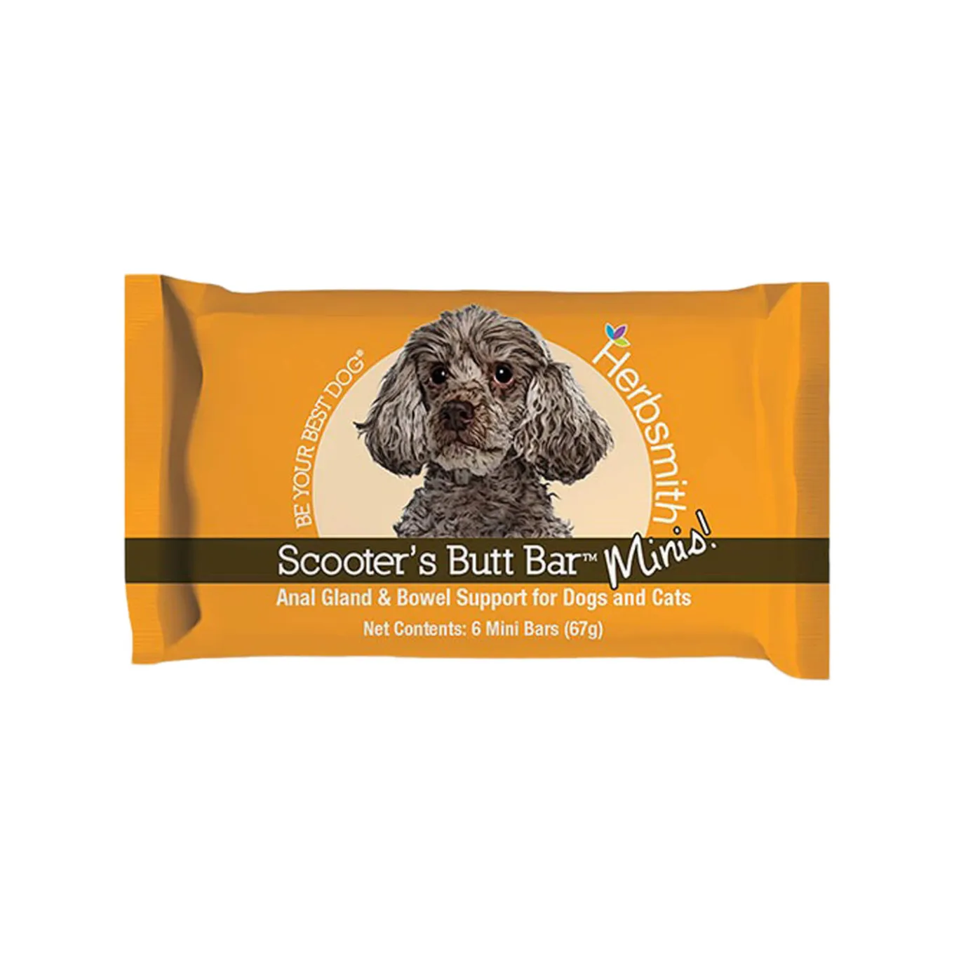 Herbsmith Scooters Butt Bar Anal Gland Support for Dogs & Cats