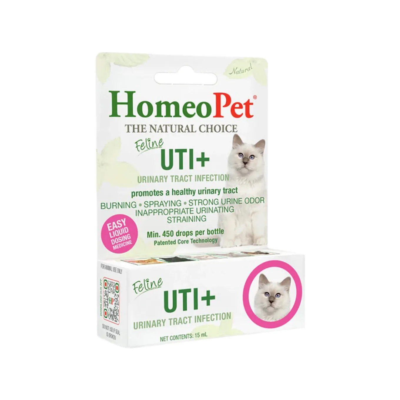 HomeoPet Feline Homeopathic UTI+ Drops for Cats