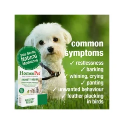 HomeoPet Homeopathic Anxiety Relief Drops for Dogs & Cats