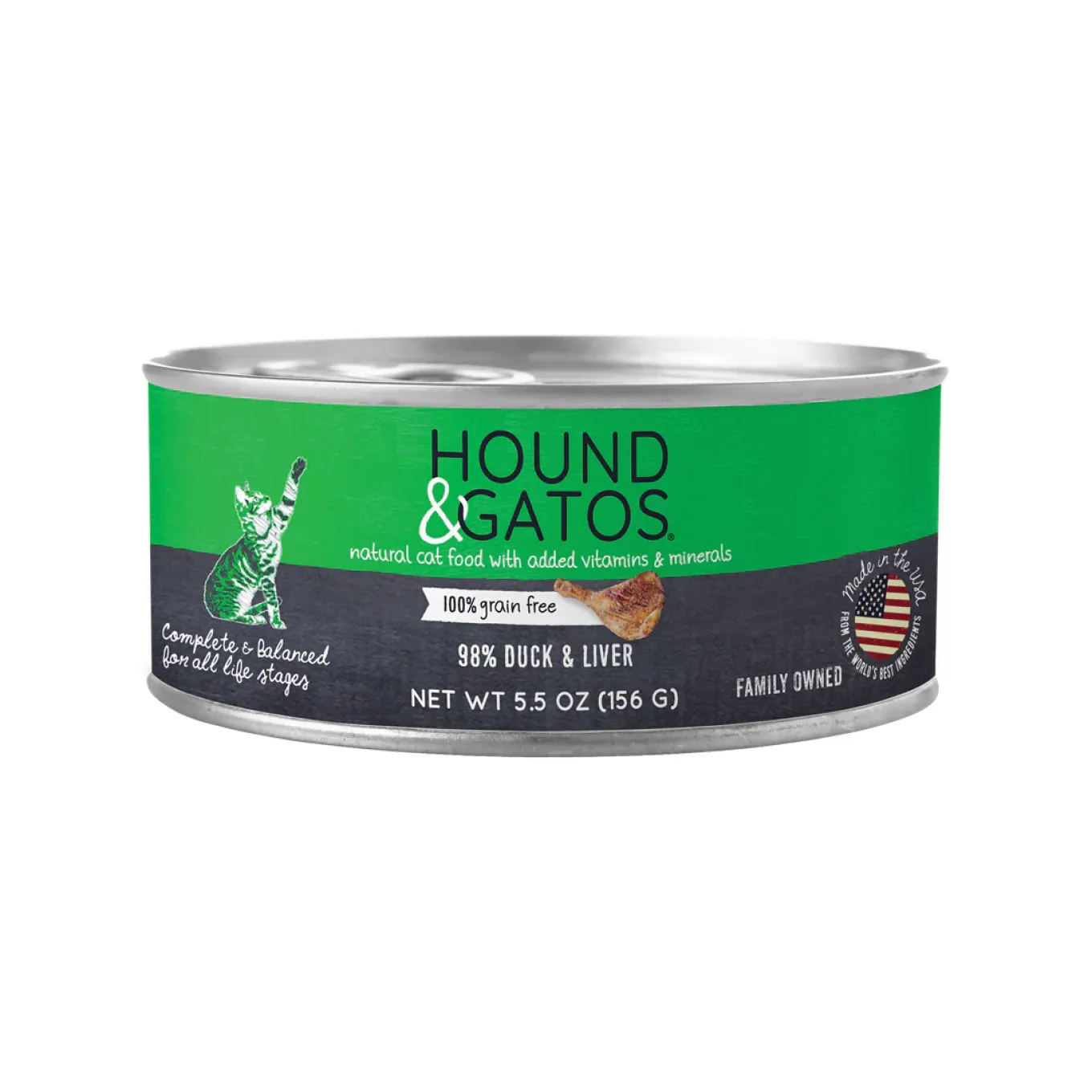Hound & Gatos Canned Cat Food
