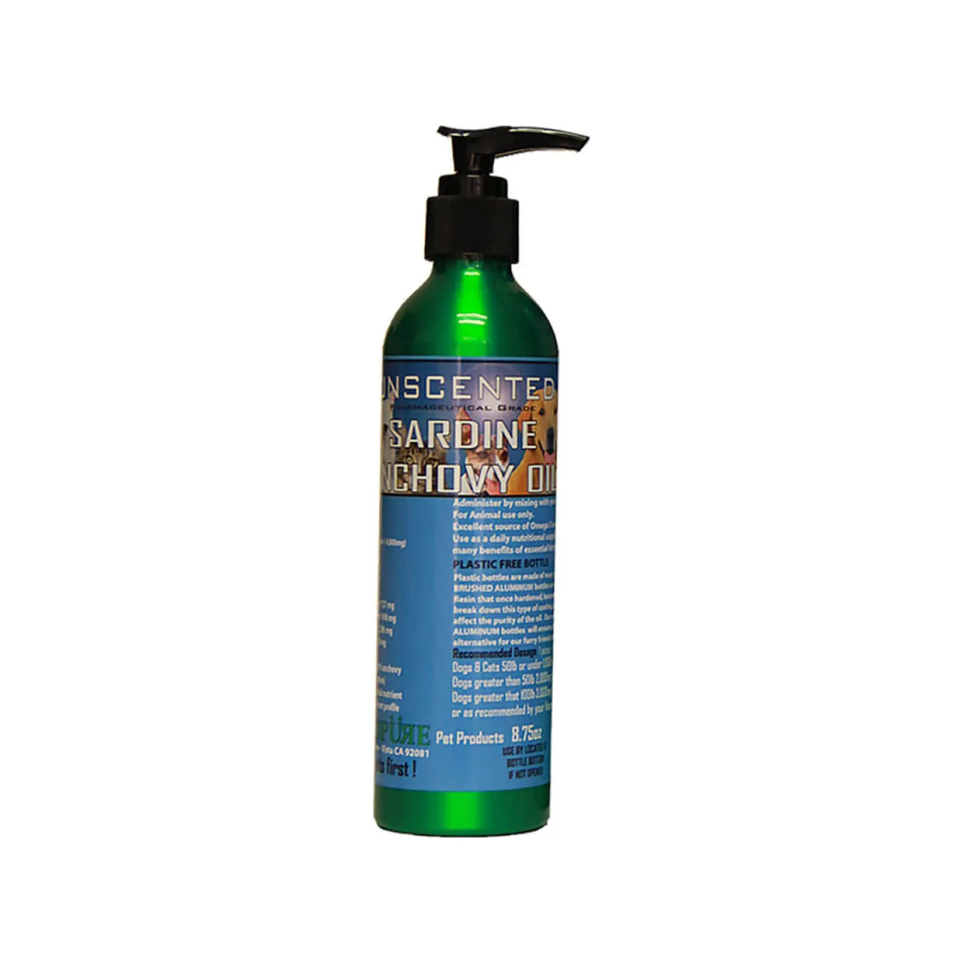 Iceland Pure Unscented Sardine-Anchovy Oil