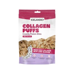 Icelandic+ Beef Collagen Mini Puffs Dehydrated Cat Treats