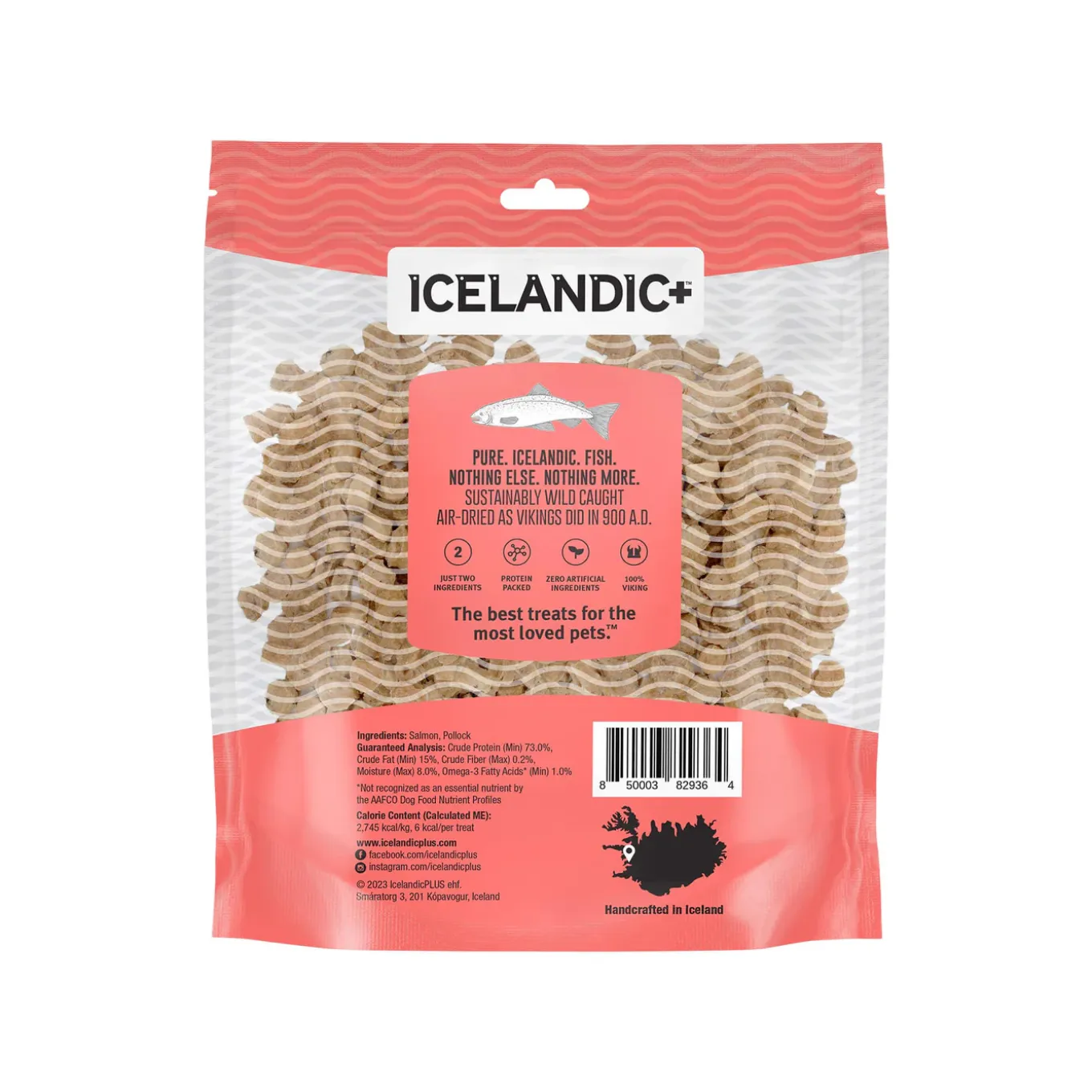 Icelandic+ Grain-Free Mini Fish Chips Treats for Dogs