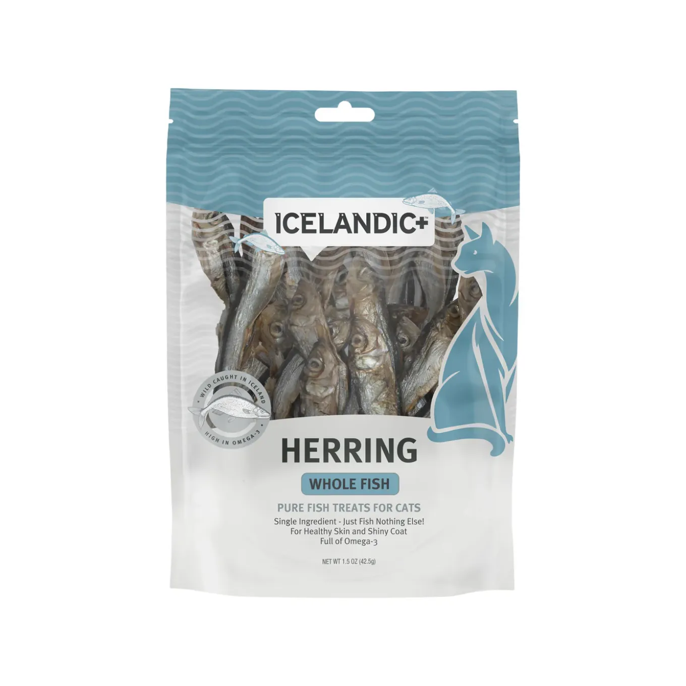 Icelandic+ Grain-Free Whole Fish Cat Treats