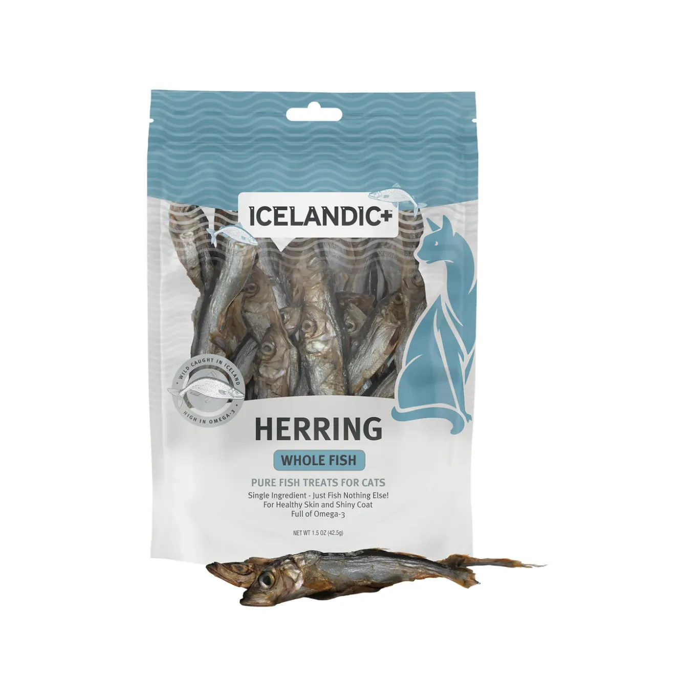 Icelandic+ Grain-Free Whole Fish Cat Treats
