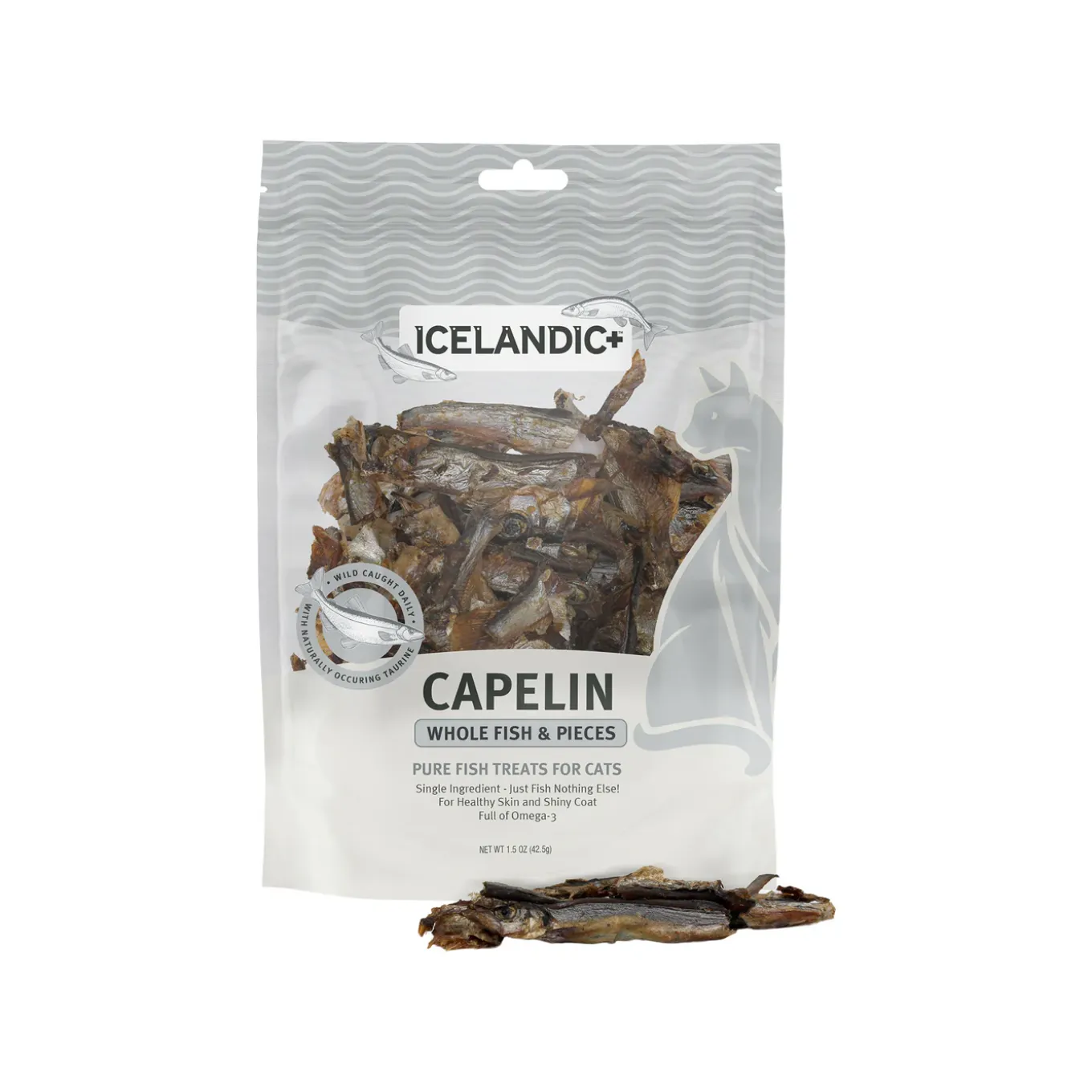Icelandic+ Grain-Free Whole Fish Cat Treats