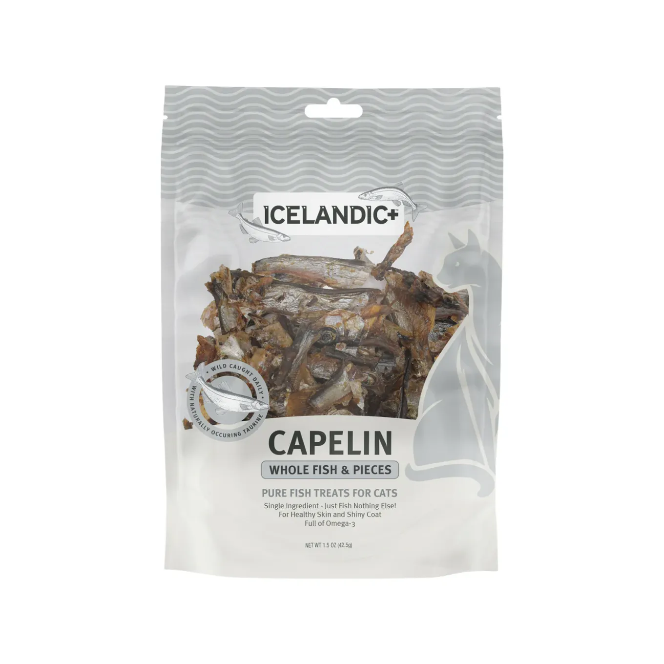 Icelandic+ Grain-Free Whole Fish Cat Treats