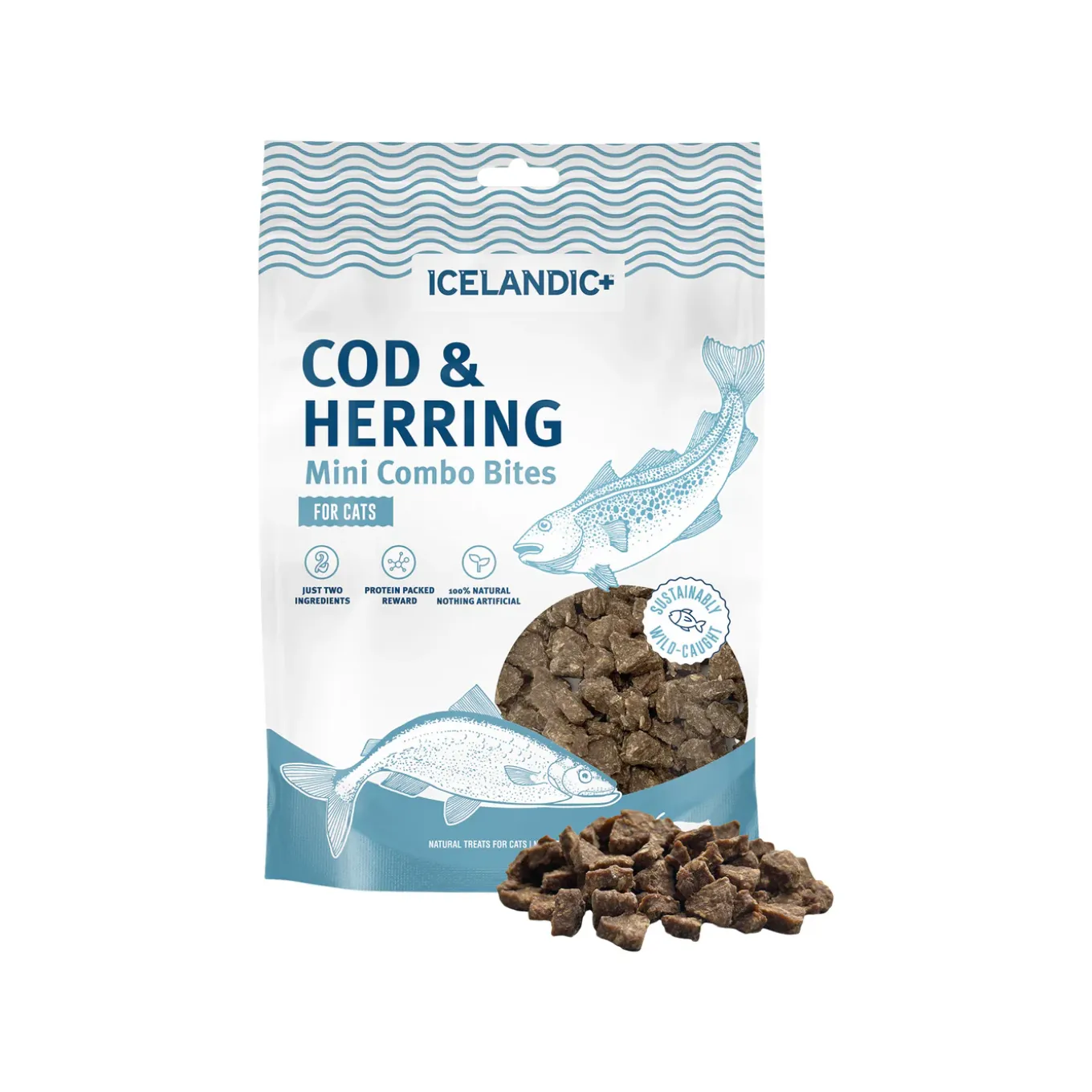 Icelandic+ Mini Combo Bites Fish Cat Treats