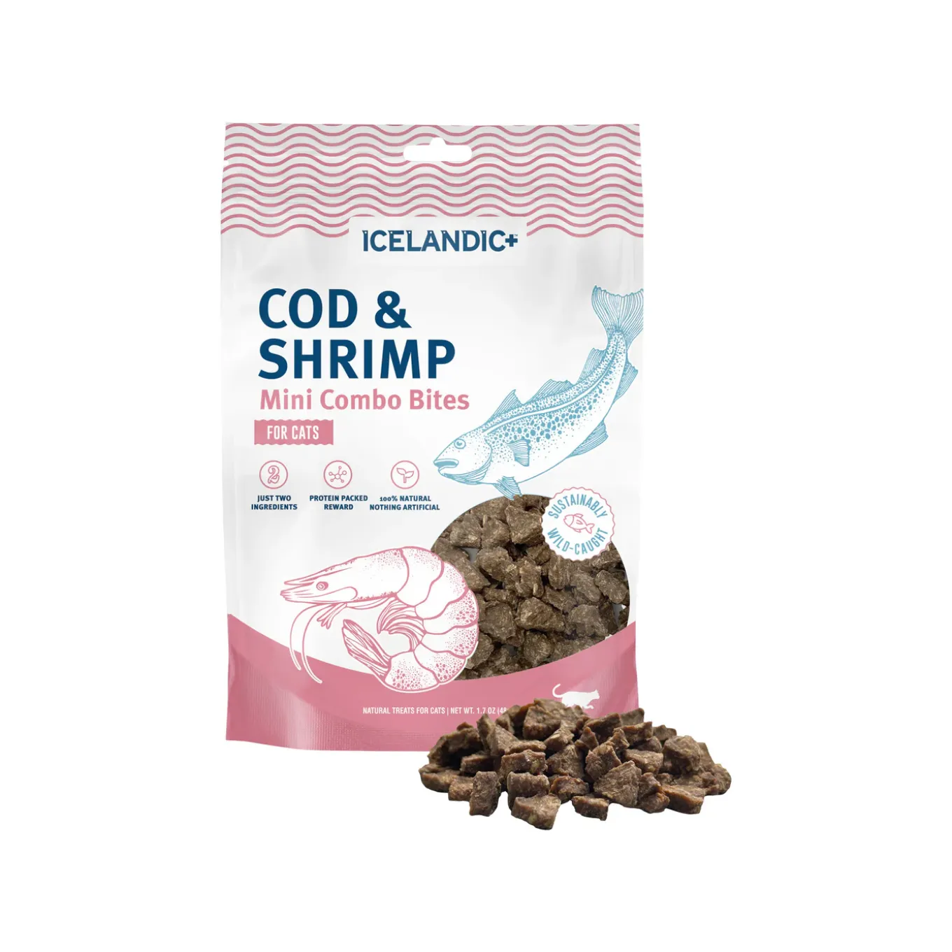 Icelandic+ Mini Combo Bites Fish Cat Treats