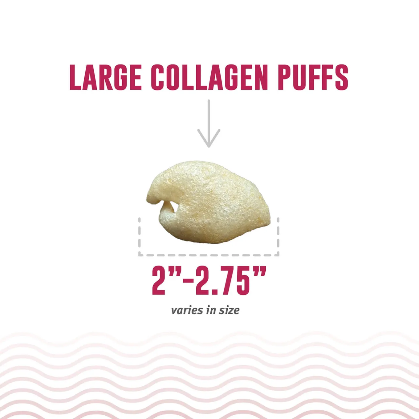 Icelandic+ Beef Collagen Puffs Dehydrated Dog Treats