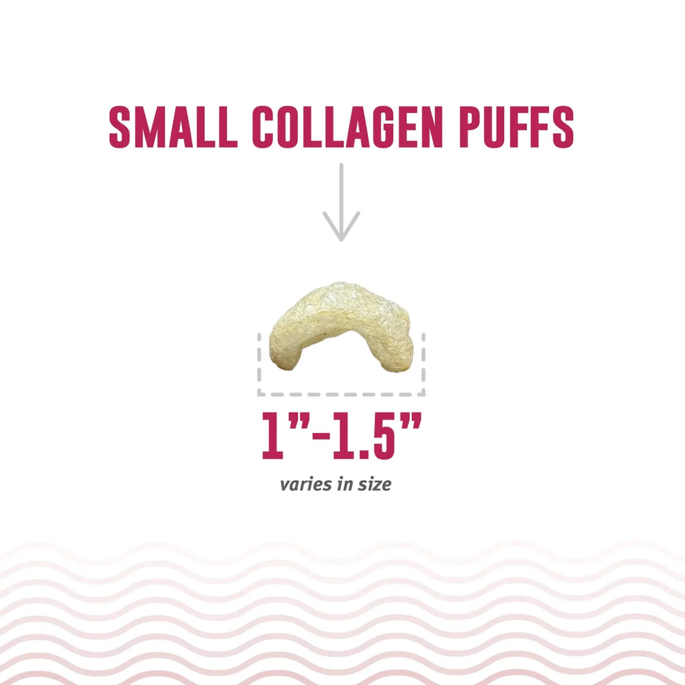 Icelandic+ Beef Collagen Puffs Dehydrated Small Dog Treats