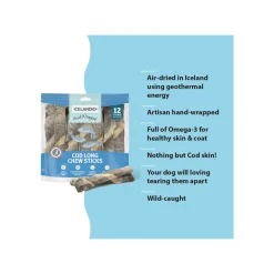 Icelandic+ Cod Skin Fish Chew Sticks Dog Treats