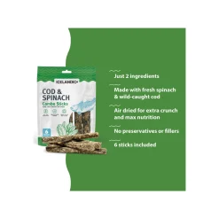 Icelandic+ Combo Sticks Fish Dog Treats