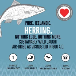 Icelandic+ Herring Whole Fish Dog Treats