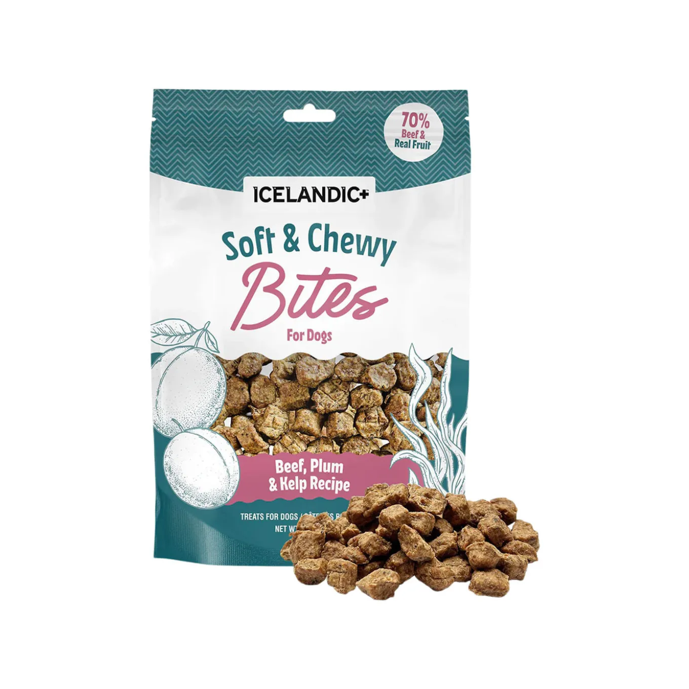 Icelandic+ Soft & Chewy Bites with Kelp for Dogs