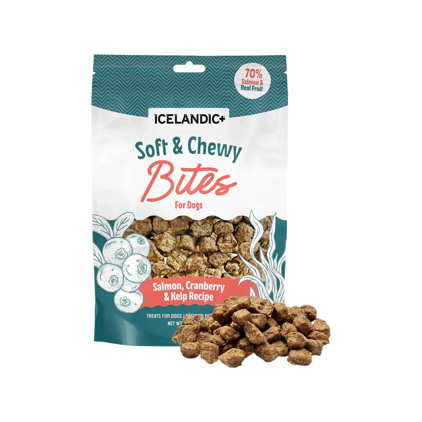 Icelandic+ Soft & Chewy Bites with Kelp for Dogs