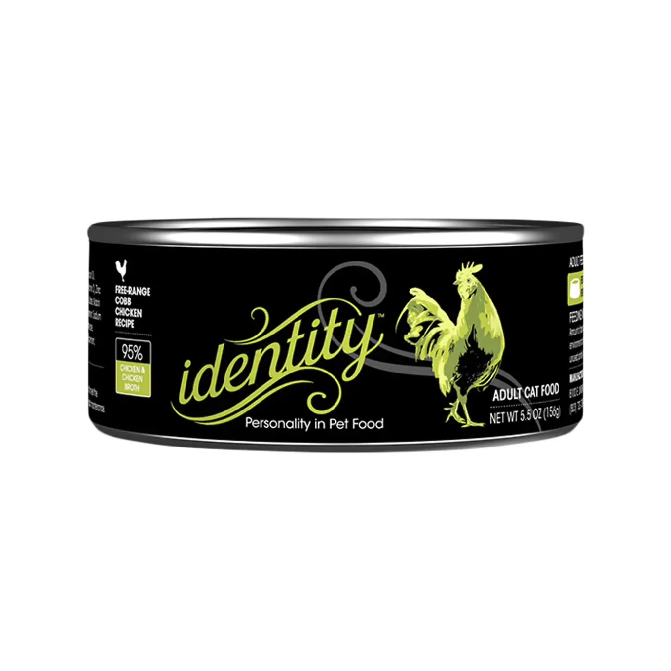 Identity 95% Meat & Broth Pate Grain-Free Wet Cat Food
