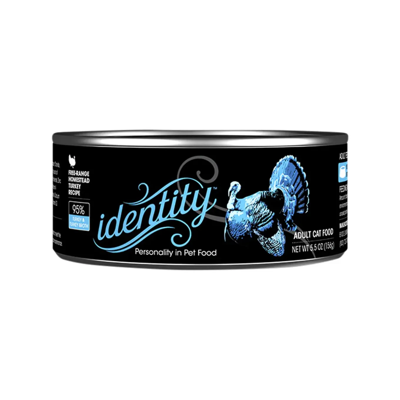 Identity 95% Meat & Broth Pate Grain-Free Wet Cat Food