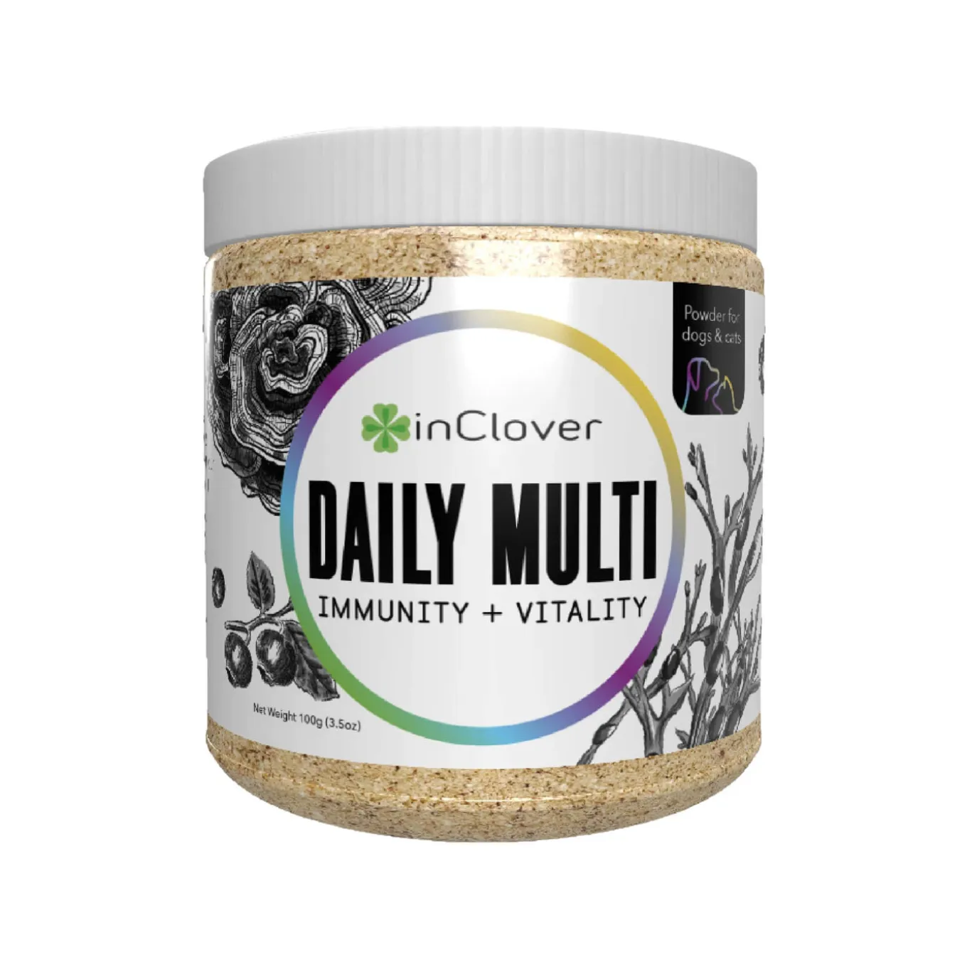 In Clover Daily Mulivitamin Powder for Dogs & Cats