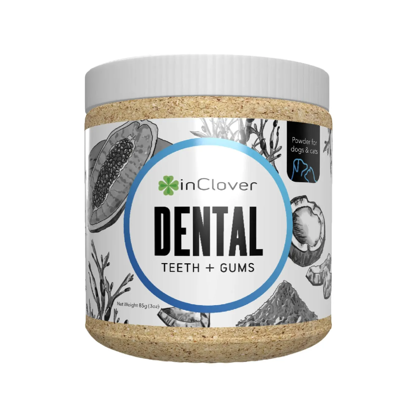 In Clover Dental Powder for Dogs & Cats