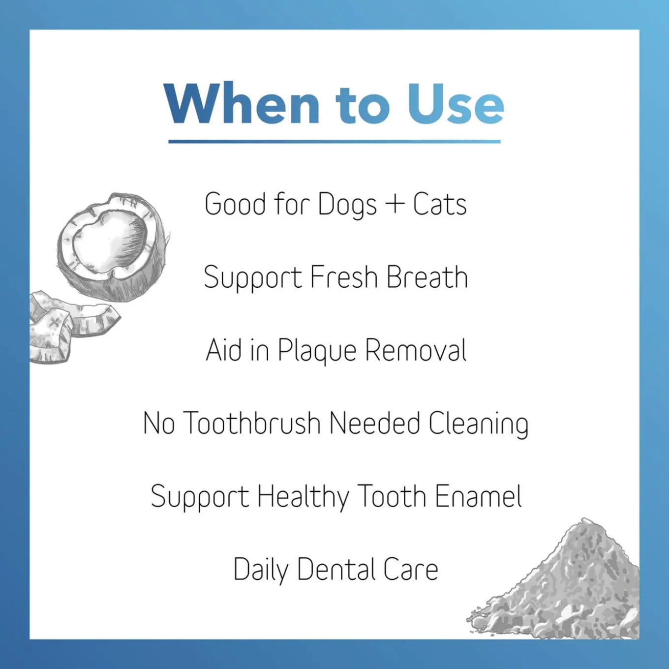In Clover Dental Powder for Dogs & Cats