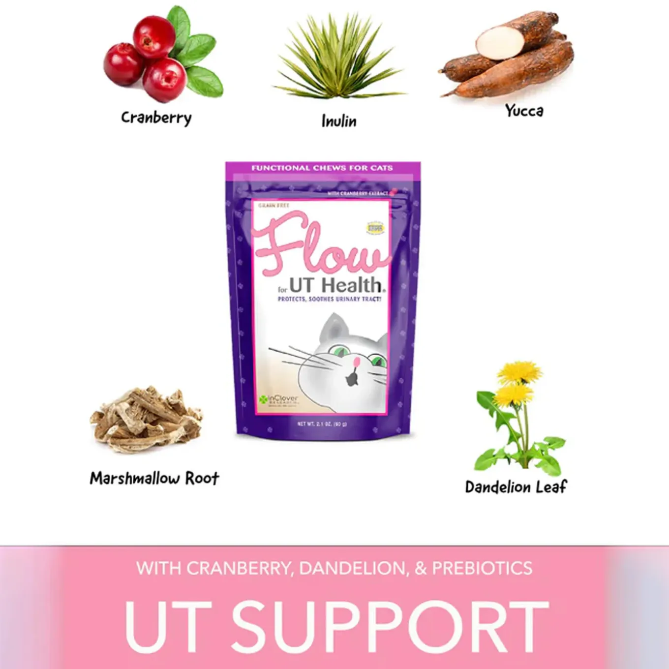In Clover Flow Soft Chews for Cats