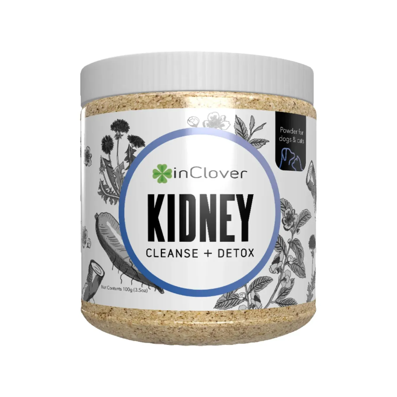 In Clover Kidney Powder Supplement for Dogs & Cats