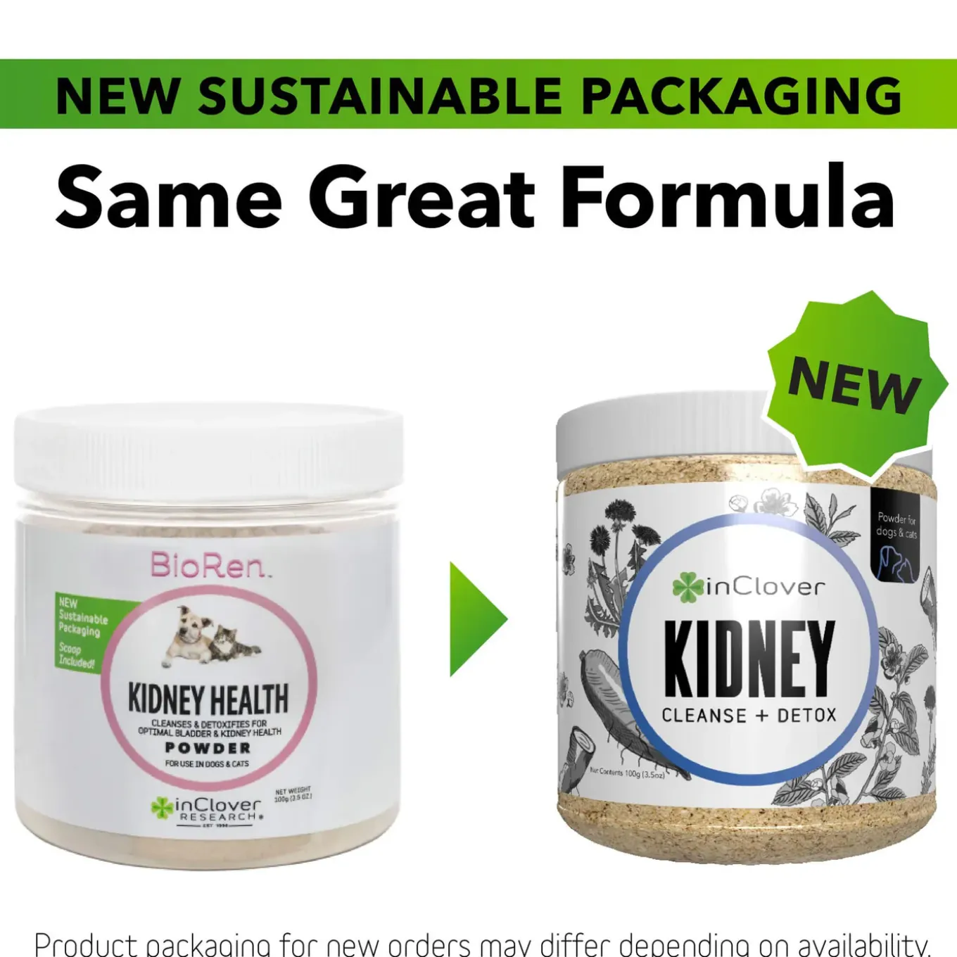 In Clover Kidney Powder Supplement for Dogs & Cats