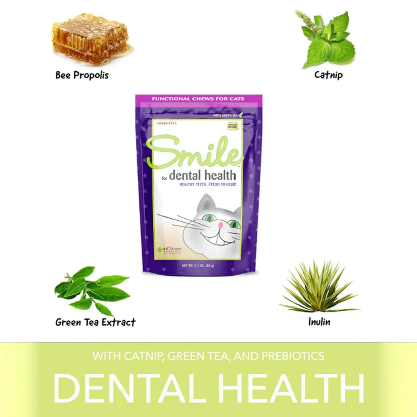 In Clover Smile Soft Chews for Cats