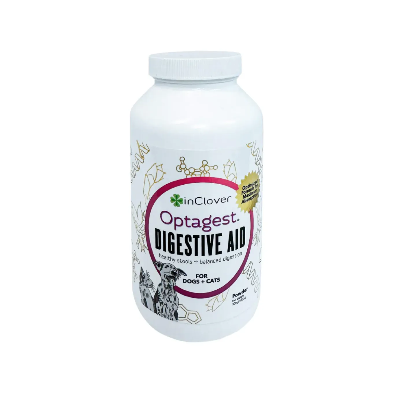 In Clover OptaGest Digestive Aid Dog & Cat Supplement