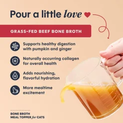 Instinct Human Grade Bone Broth Meal Topper for Cats