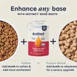 Instinct Human Grade Bone Broth Meal Topper for Cats