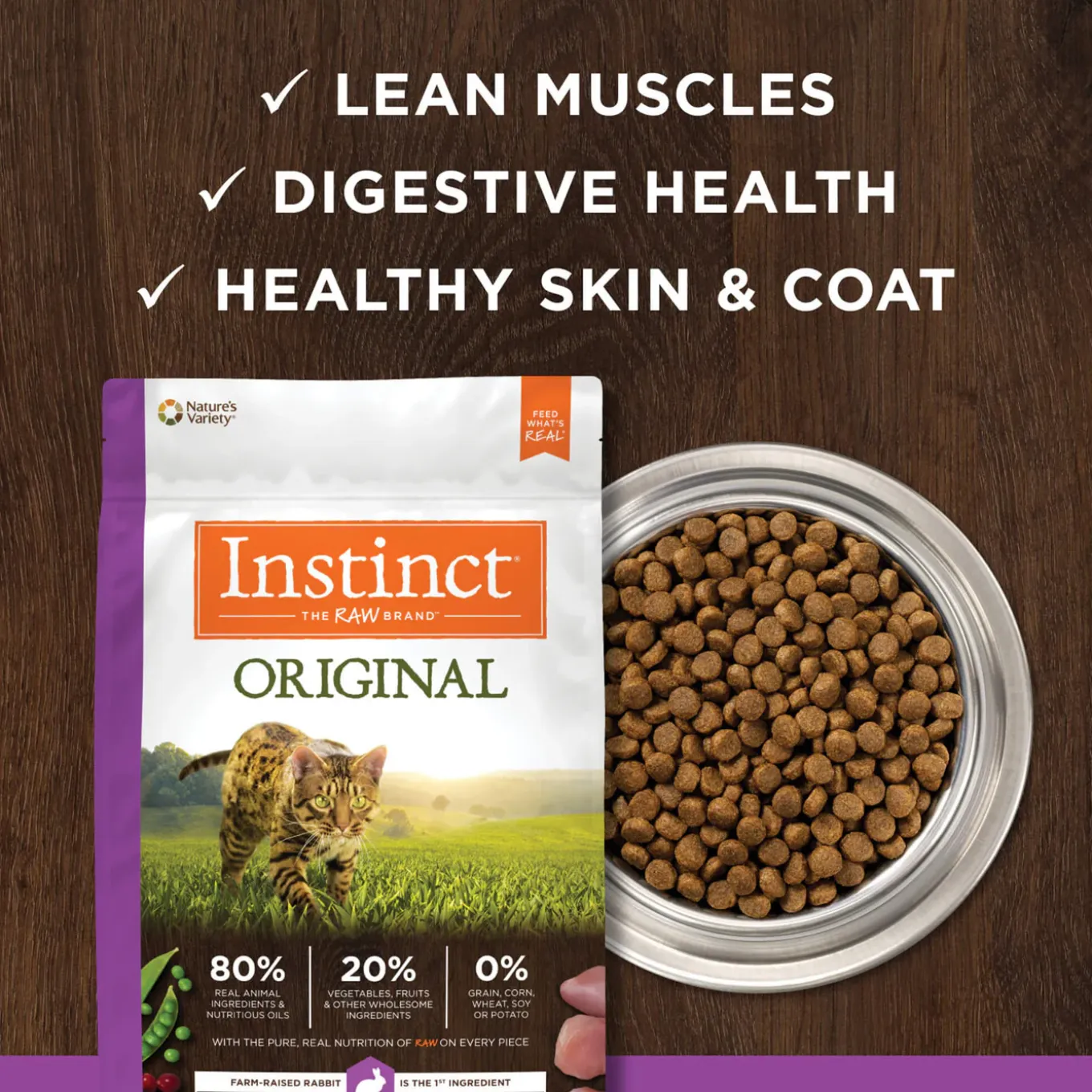 Instinct Original Grain-Free Dry Cat Food
