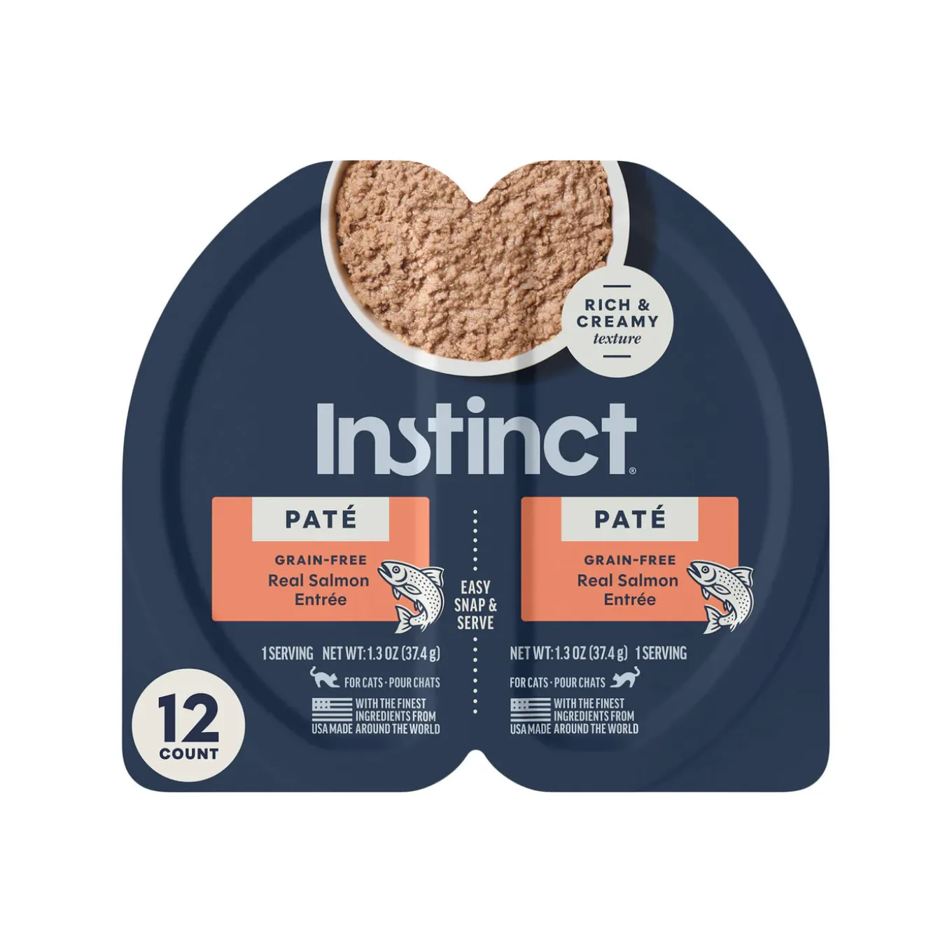 Instinct Split Cup Grain Free Wet Cat Food