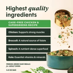 Instinct FreshDried Meal Blends Freeze Dried Raw Dog Food