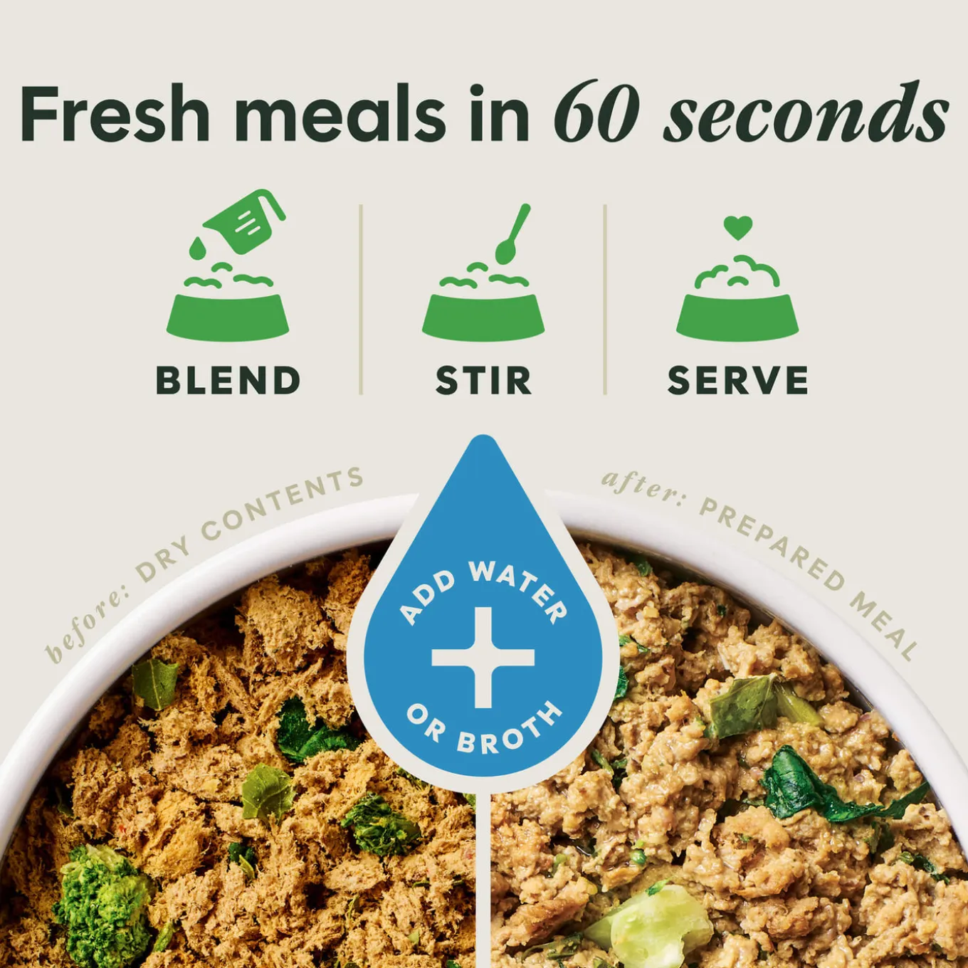 Instinct FreshDried Meal Blends Freeze Dried Raw Dog Food