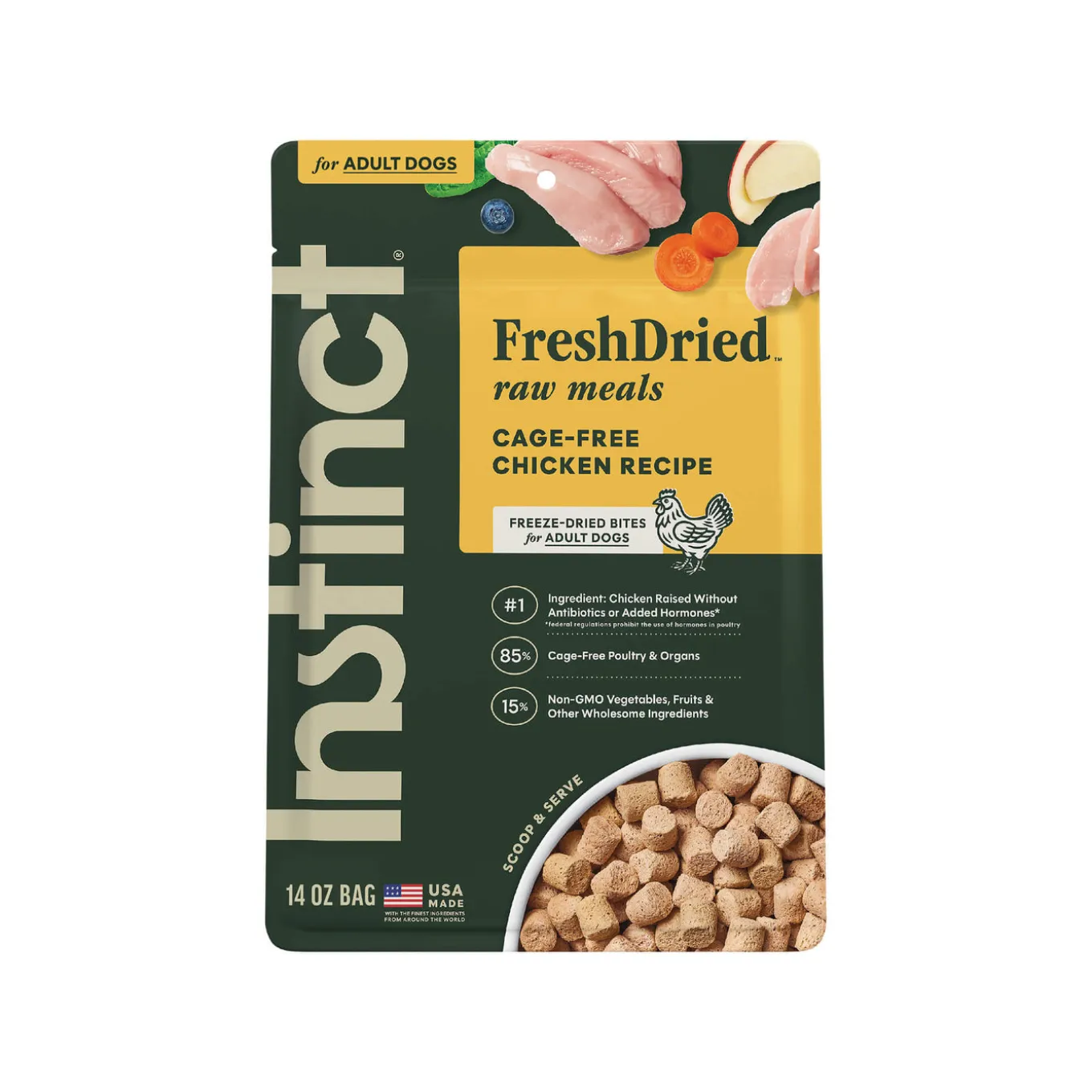 Instinct FreshDried Raw Meals Freeze Dried Dog Food
