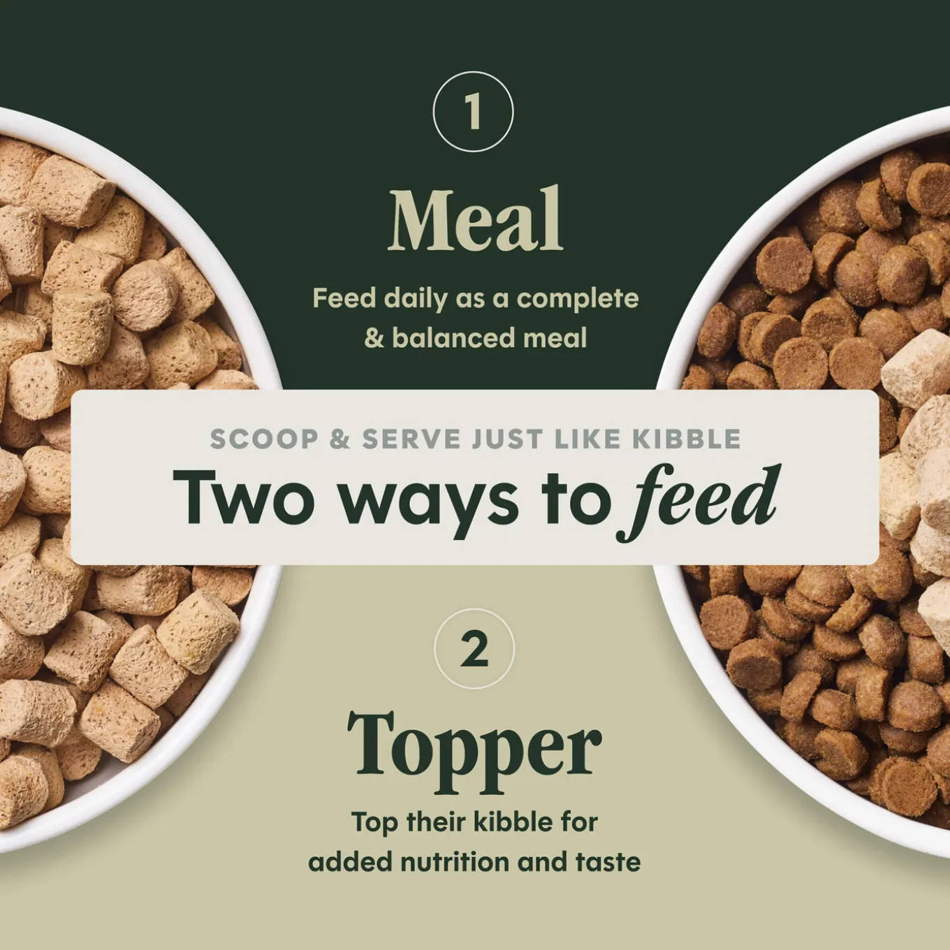 Instinct FreshDried Raw Meals Freeze Dried Dog Food