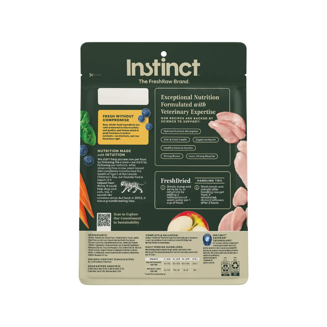 Instinct FreshDried Raw Meals Freeze Dried Dog Food