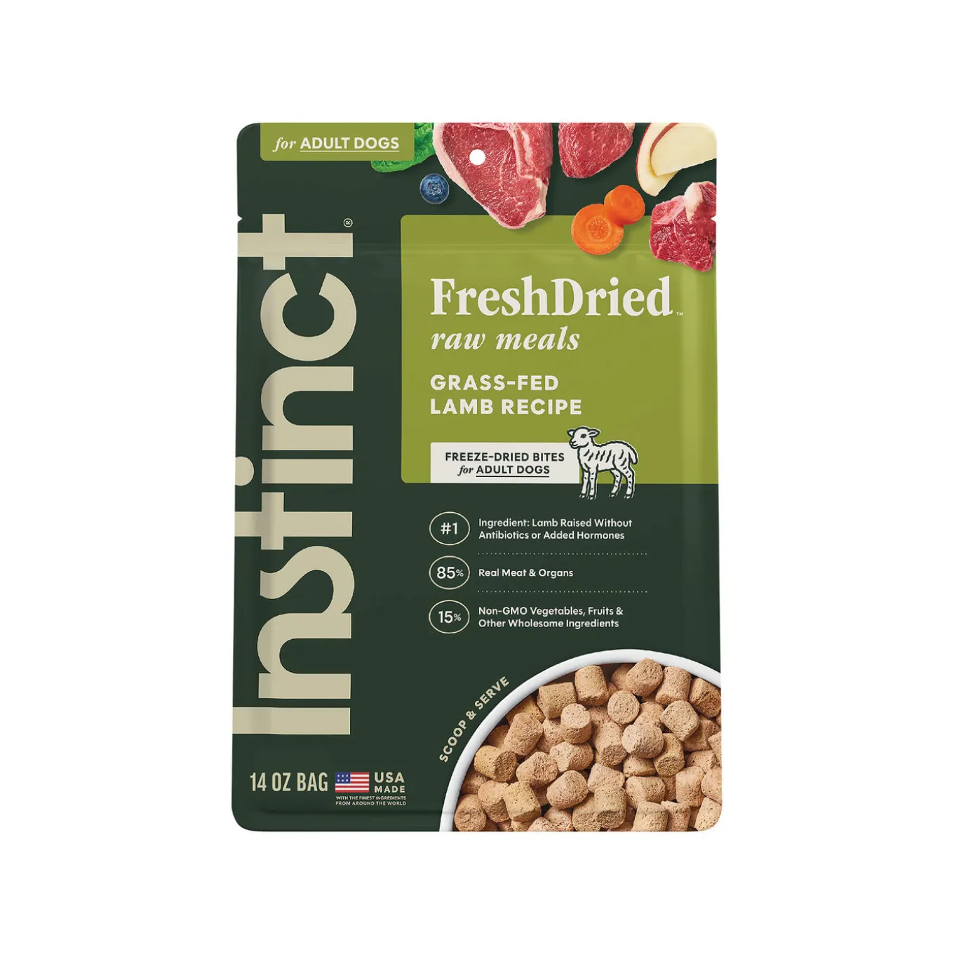 Instinct FreshDried Raw Meals Freeze Dried Dog Food