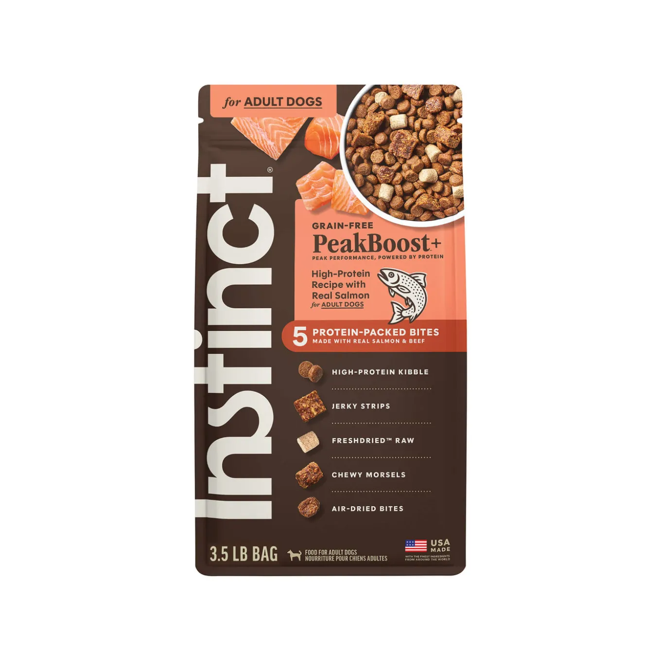 Instinct PeakBoost High Protein Grain Free Dry Dog Food
