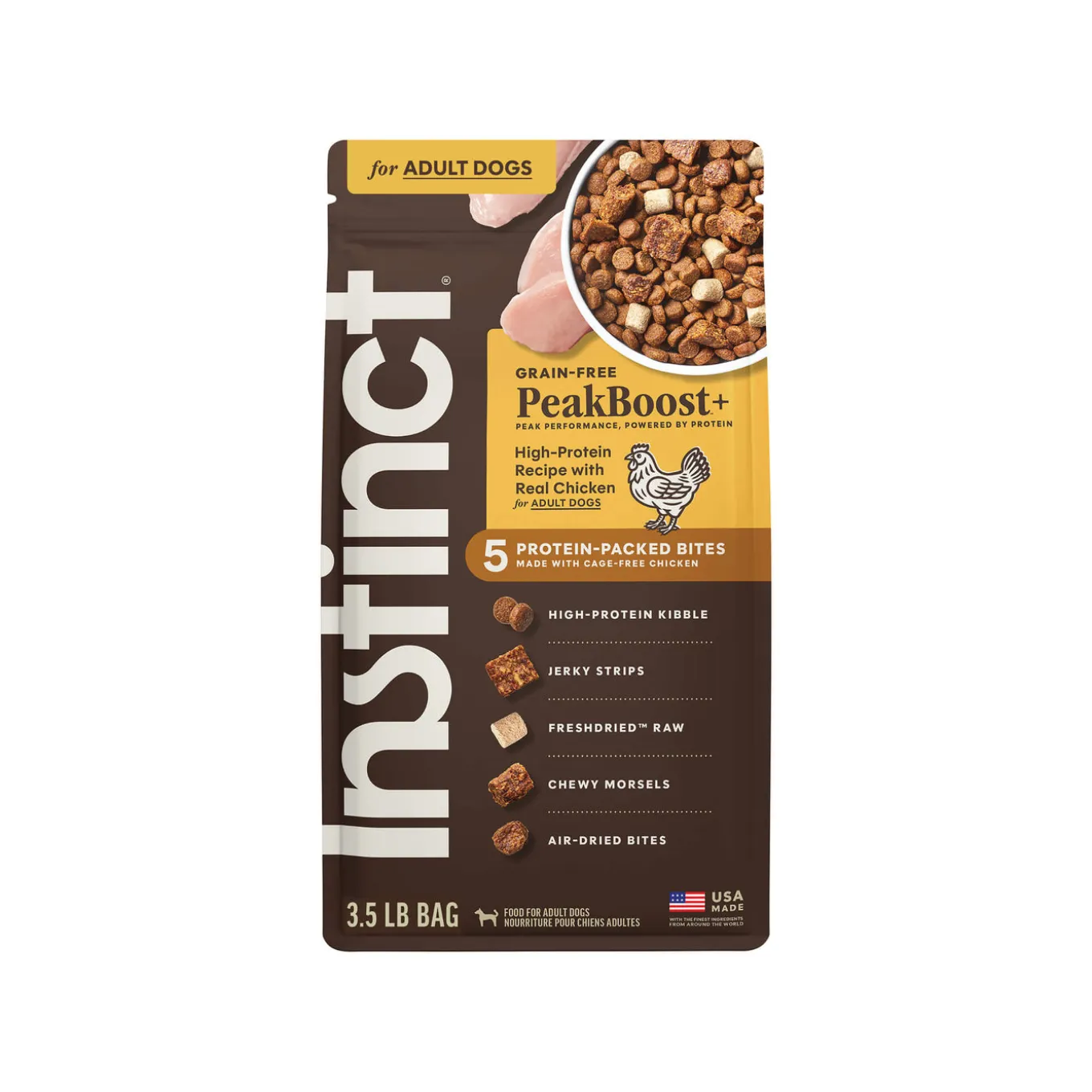 Instinct PeakBoost High Protein Grain Free Dry Dog Food