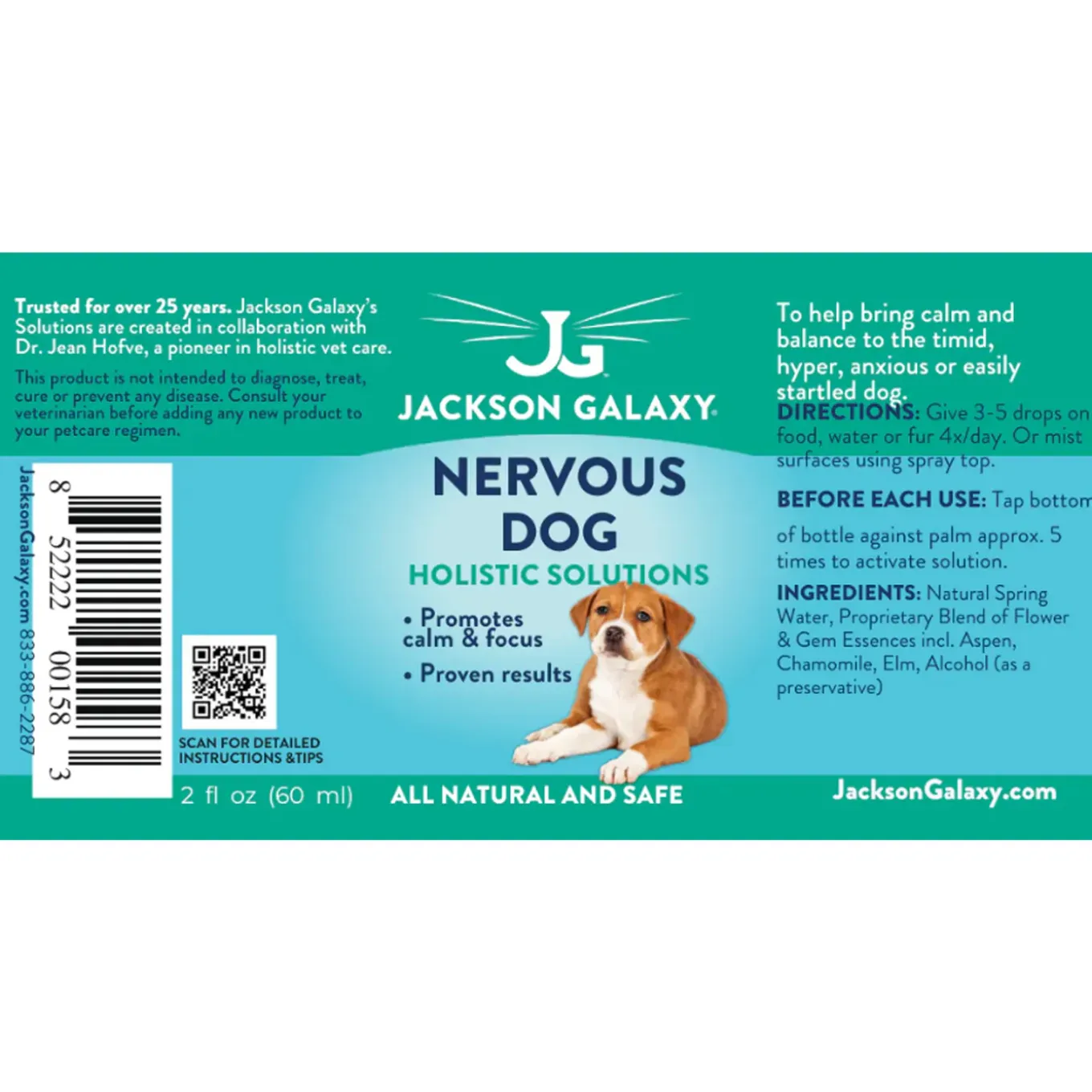 Jackson Galaxy Nervous Dog Solution