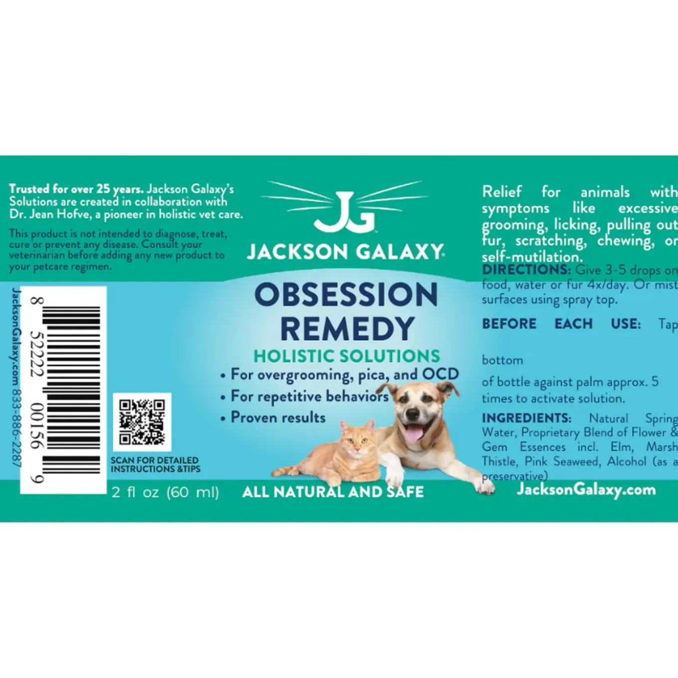 Jackson Galaxy Obsession Remedy for Cats