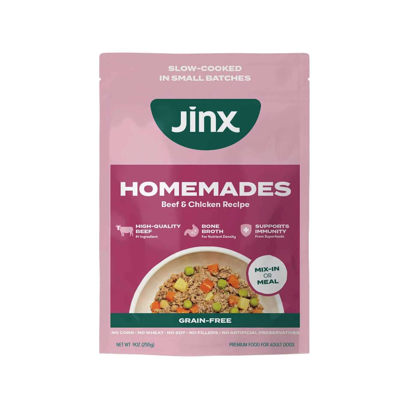 Jinx Homemades Grain Free Wet Dog Food