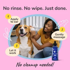 Kin + Kind Organic Ear Cleaner for Dogs