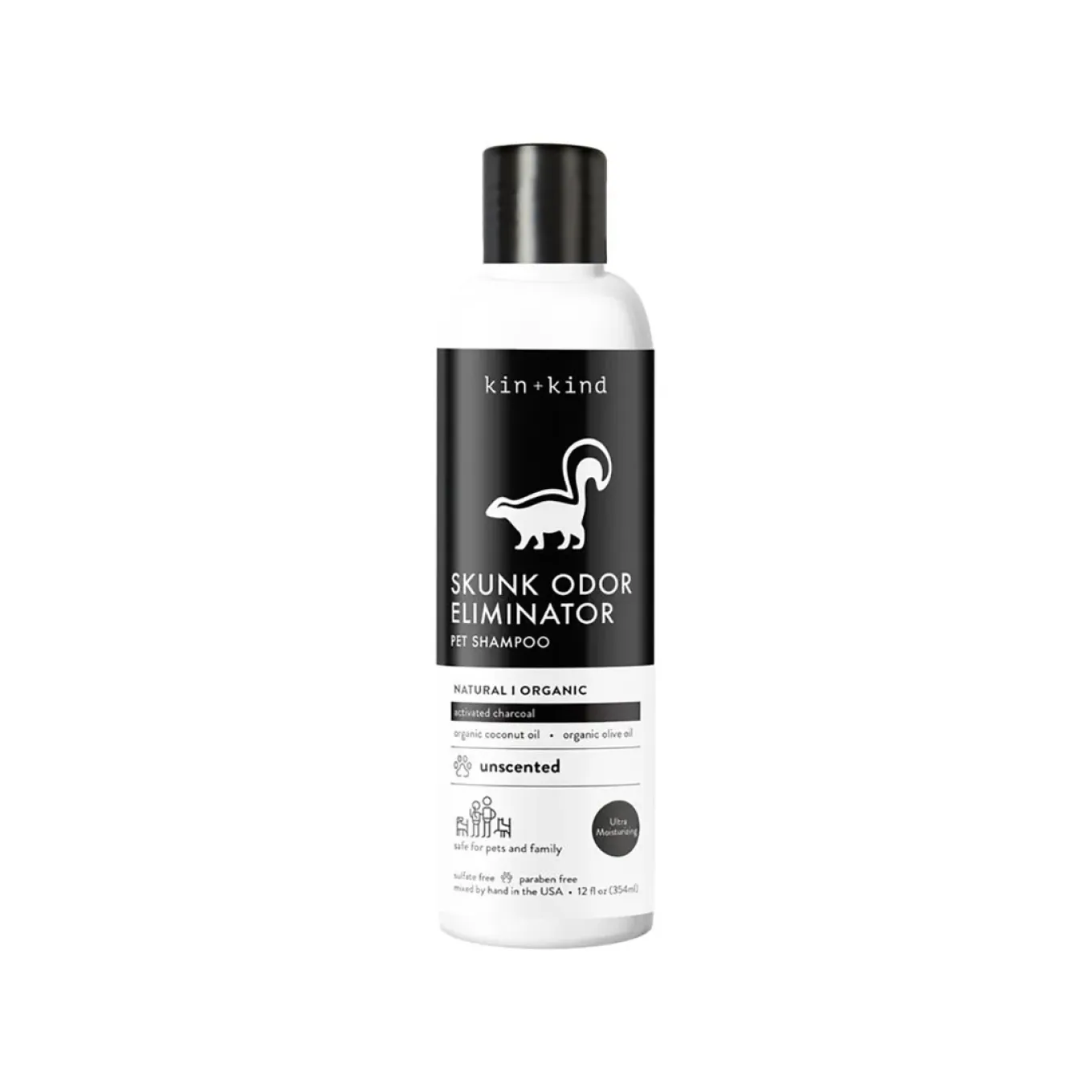 Kin + Kind Skunk Odor Eliminator Shampoo for Dogs