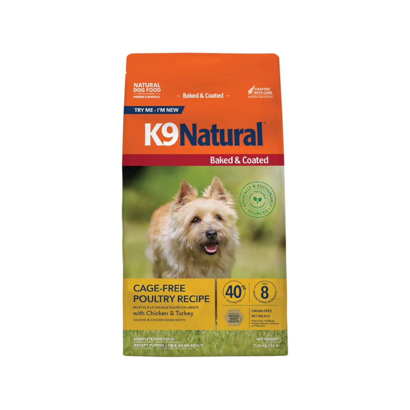 K9 Natural Baked & Coated Grain-Free Dog Food