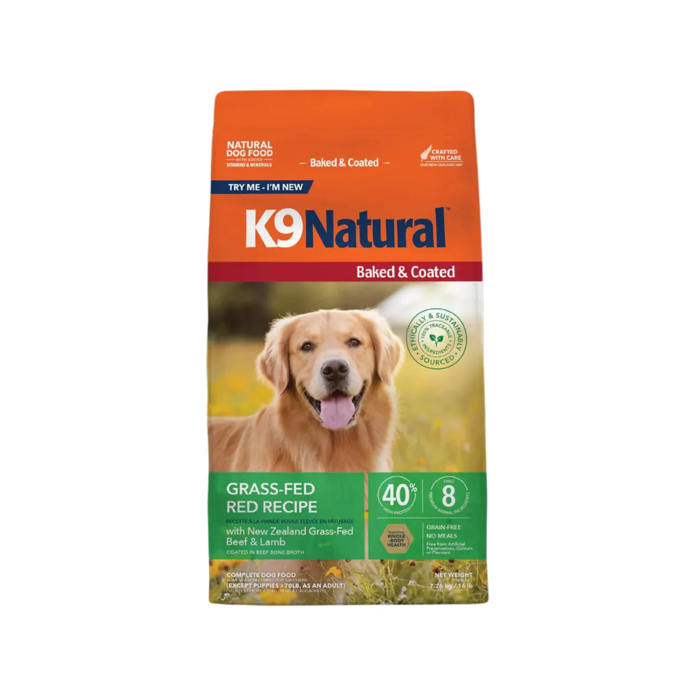 K9 Natural Baked & Coated Grain-Free Dog Food
