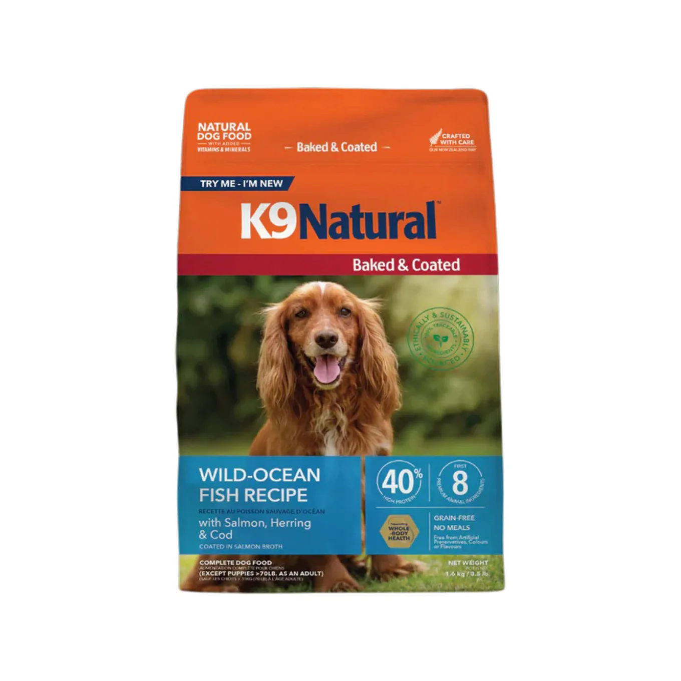 K9 Natural Baked & Coated Grain-Free Dog Food